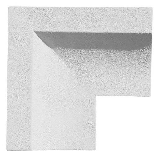 Обход окна "Шамот" угловой, цвет Белый фото 1