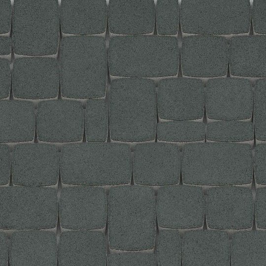Тротуарная плитка Каменный Век Классико Модерн 60 мм Черный фото 1