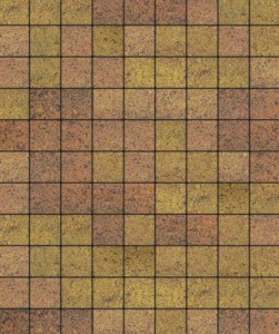 Тротуарная плитка Выбор Квадрат Б.3.К.8 100х100х80 мм Листопад Савана фото 1