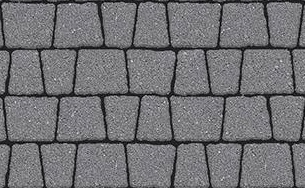 Тротуарная плитка Выбор Антик Б.3.А.6 Гранит 60мм Серый фото 1
