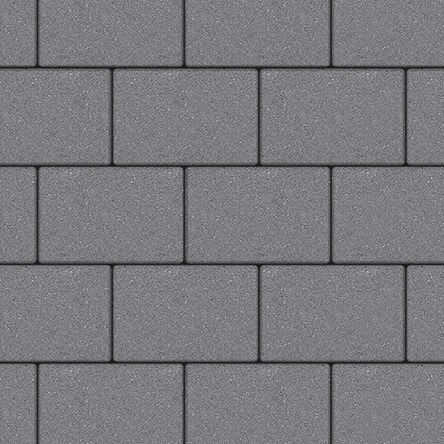 Тротуарная плитка Выбор Прямоугольник Б.1.П.8 300х200х80 мм Гранит Серый фото 1