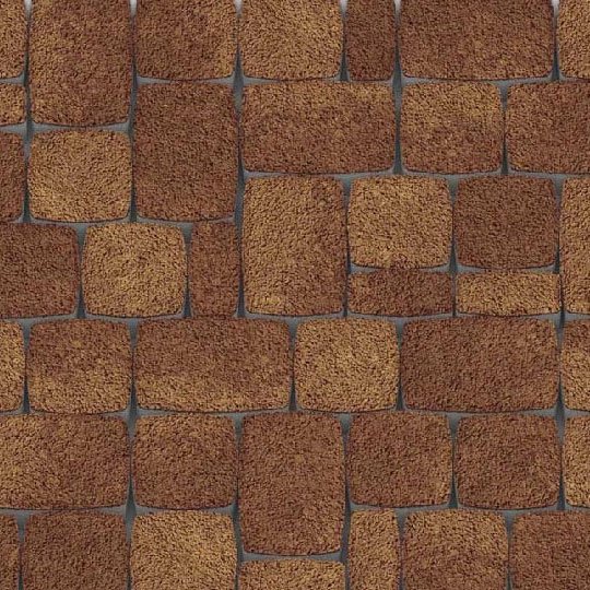 Тротуарная плитка Каменный Век Классико Модерн ColorMix 60 мм Желто-коричневый Гранит фото 1
