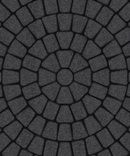 Тротуарная плитка Выбор Классико Б.2.КО.6 60 мм Стоунмикс Черный фото 1
