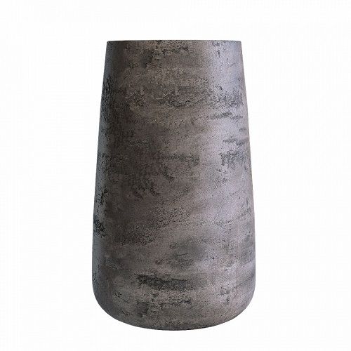 Кашпо Concretika Cone D36 H75 Concrete Grey Dark фото 1