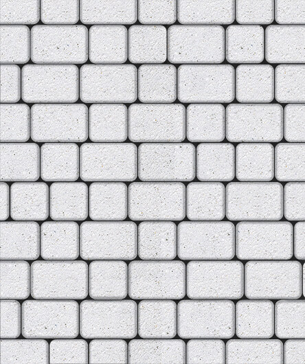 Тротуарная плитка Выбор Классико Стоунмикс А.1.КО.4 40 мм Белый фото 1