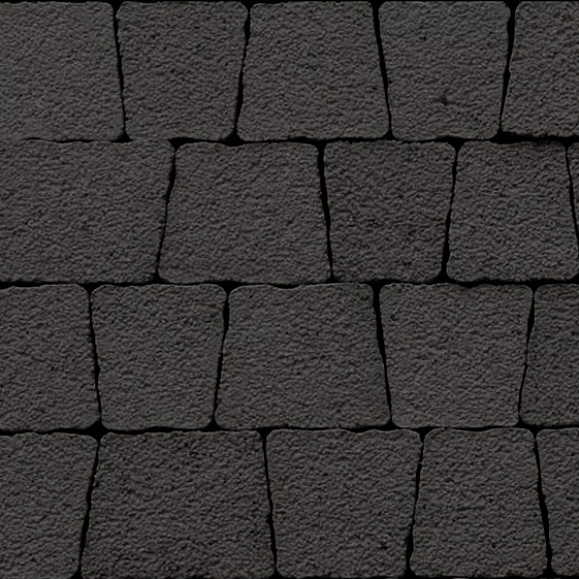 Тротуарная плитка Выбор Антик Б.3.А.6 60мм Черный фото 1