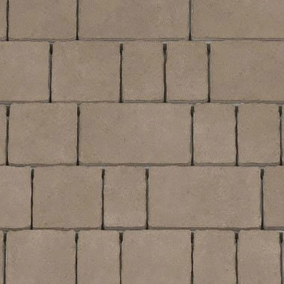 Тротуарная плитка Каменный Век Старый город 60 мм. Серый фото 1