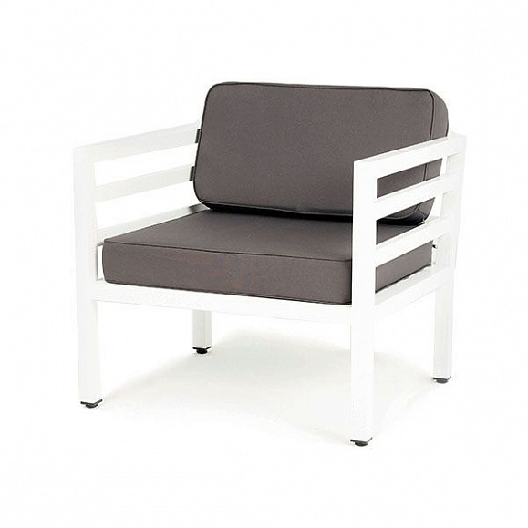 Кресло интерьерное Глория 4SIS  каркас из алюминия фото 1