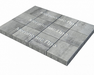 Тротуарные плиты Выбор Квадрум - Б.6.К.6 400х400х60 мм Искусственный камень Шунгит