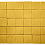 Тротуарная плитка Лидер 40 Квадрат 200х200х60 мм Желтый