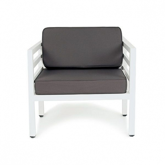 Кресло интерьерное Глория 4SIS  каркас из алюминия фото 2