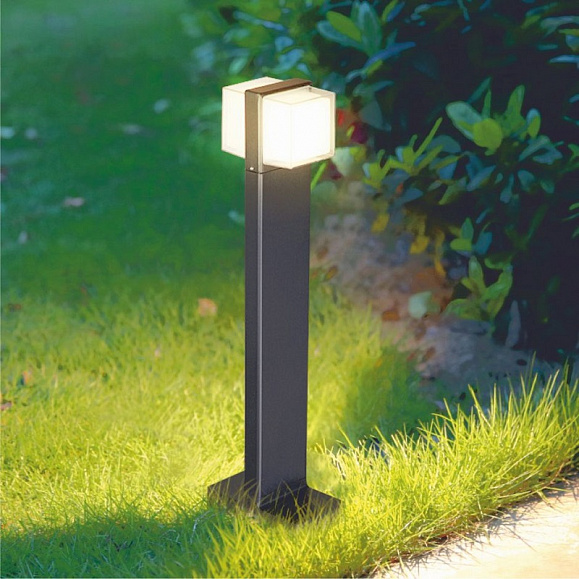 Уличный светильник Elektrostandard Maul IP54 1520 TECHNO LED черный фото 4