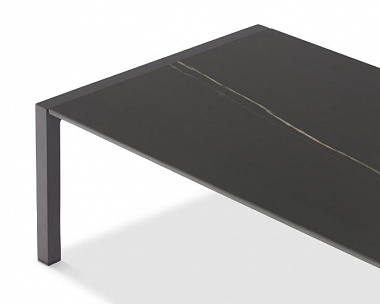Кофейный стол Stockholm Brafritid антрацит/черный, алюминий/спеченный камень