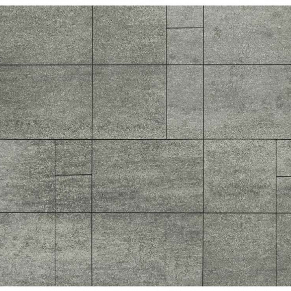 Тротуарная плитка Выбор Грандо Б.9.Фсм.6 60 мм Искусственный камень Шунгит фото 1