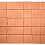 Тротуарная плитка Лидер 40 Квадрат 200х200х60 мм Оранжевый