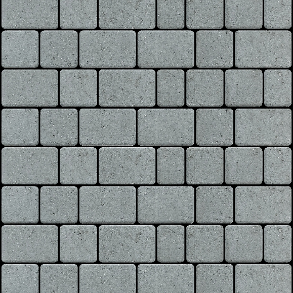 Тротуарная плитка Старый город 60 мм, цвет Серый фото 1