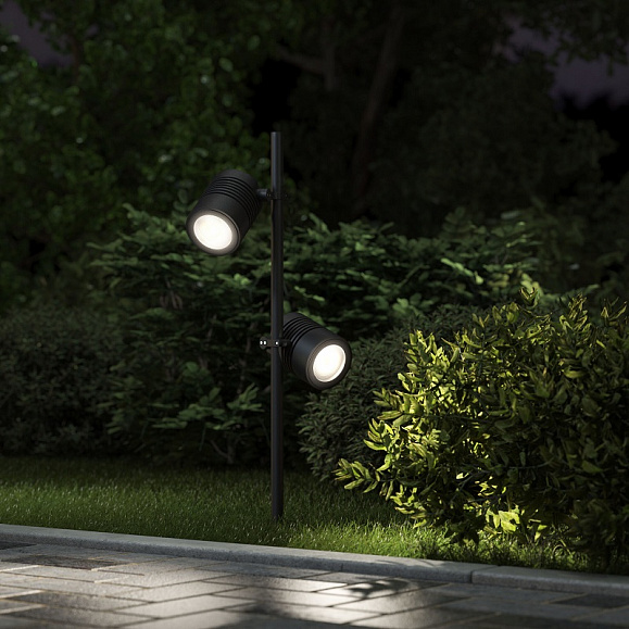 Уличный светильник Elektrostandard Landscape 041 FL LED черный фото 5