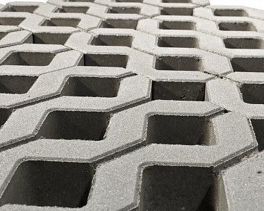 Газонная бетонная решетка  Меба 400х600х100 мм