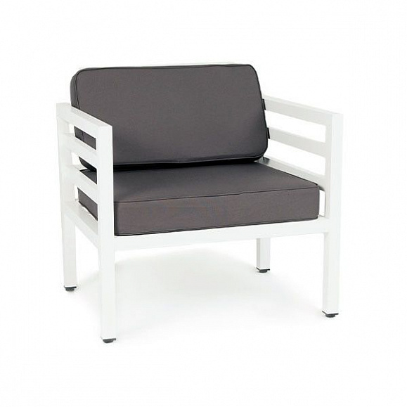 Кресло интерьерное Глория 4SIS  каркас из алюминия фото 3