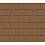 Тротуарная плитка Фабрика Готика Старый город 260х160х60, 160х160х60, 100х160х60, PROFI Оранжевый на белом цементе ч/п