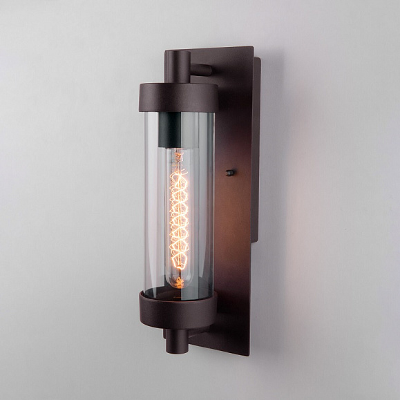 Уличный светильник Elektrostandard Pipe D 35151/D коричневый фото 1