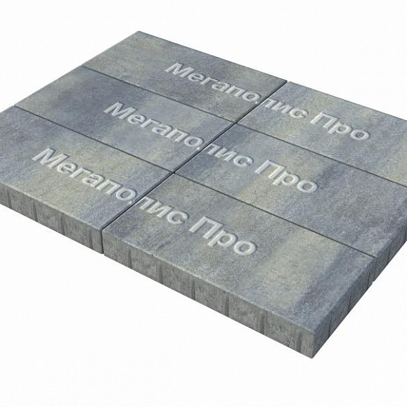 Тротуарная плитка Выбор Прямоугольник Б.5.П.10 600х300х100 мм Искусственный камень Габбро фото 3