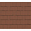 Тротуарная плитка Фабрика Готика Старый город 260х160х60, 160х160х60, 100х160х60, PROFI Красный на белом цементе ч/п