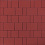 Тротуарная плитка 342 Механический завод Новый Город 40мм Красный