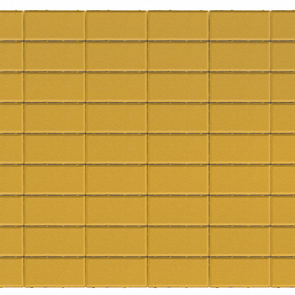 Брусчатка Лидер 40 Прямоугольник 200х100х80 мм Желтый фото 1