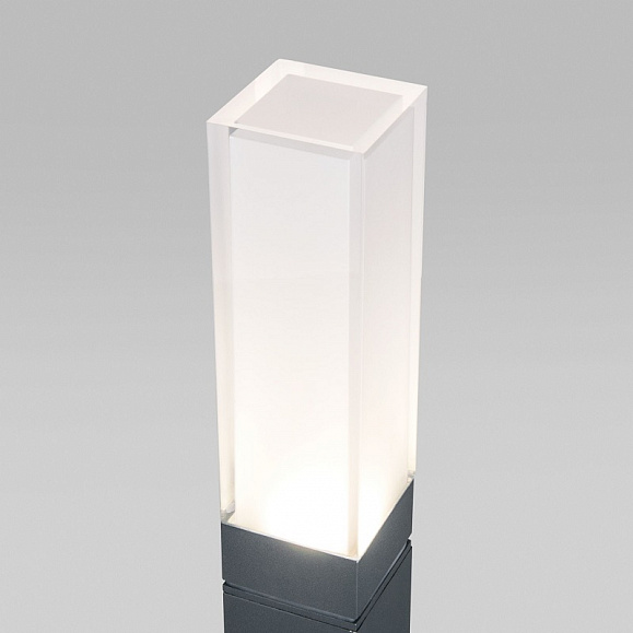 Уличный светильник Elektrostandard IP54 1537 TECHNO LED серый фото 2