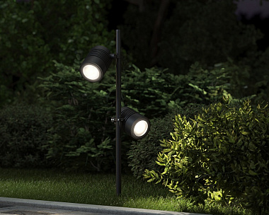 Уличный светильник Elektrostandard Landscape/2 041 FL LED черный