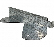 Металлический бордюр из оцинкованной стали (толщина стали 1,5 мм x2) h50, L1200, b70