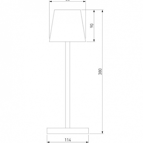 Уличный светильник настольный Elektrostandard Mist с аккумулятором, регулировкой цветовой температуры и яркости TL70220 черный фото 3