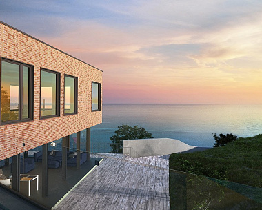 Клинкерная фасадная плитка KING KLINKER Dream House Солнечный берег (09) гладкая RF10, 250х65х10 мм