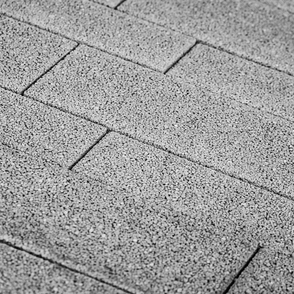 Тротуарная плитка Выбор Паркет мультиформатный Б.9.Псм.8 80 мм Серый Гранит фото 2