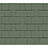 Тротуарная плитка Фабрика Готика Старый город 260х160х60, 160х160х60, 100х160х60, PROFI Зеленый на белом цементе ч/п