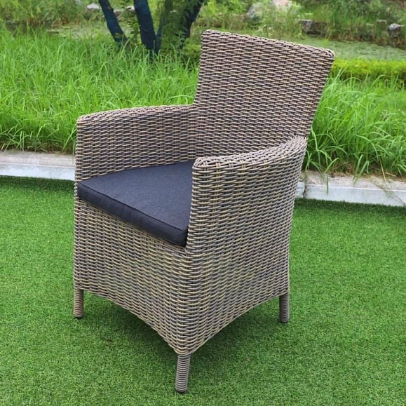 Плетеное кресло AM-395C-Grey фото 1