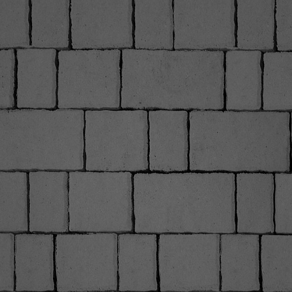Тротуарная плитка Старый Город 60 мм Черный фото 1