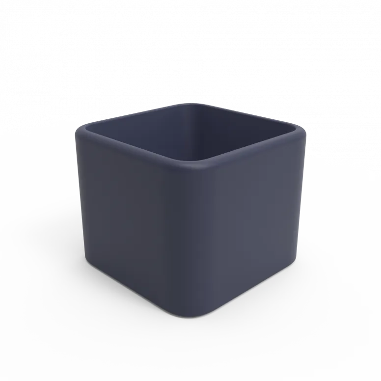 Кашпо Berkano Cubo 60 Wave Blue фото 1