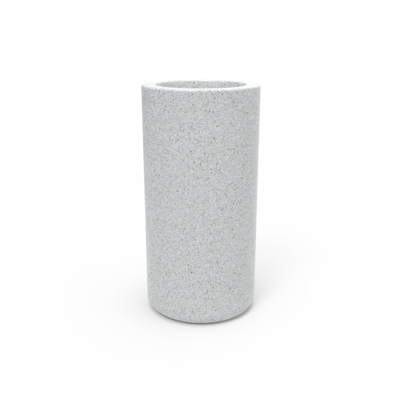 Кашпо Berkano Smoov Planter Cylinder DB White Granite фото 1