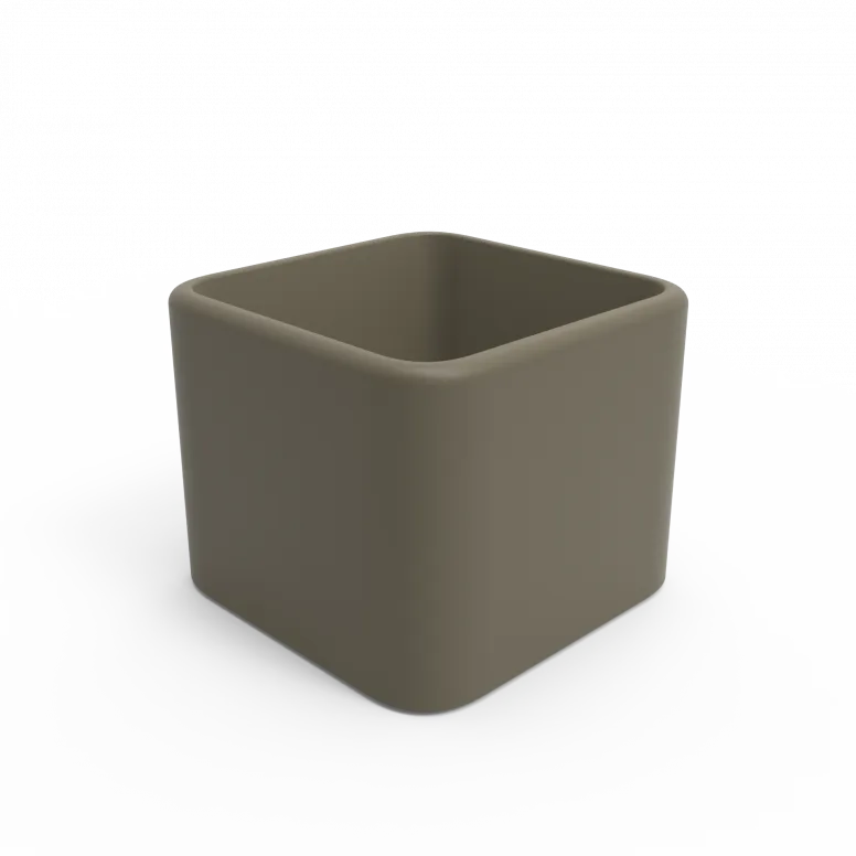 Кашпо Berkano Cubo 60 Cappuccino фото 1