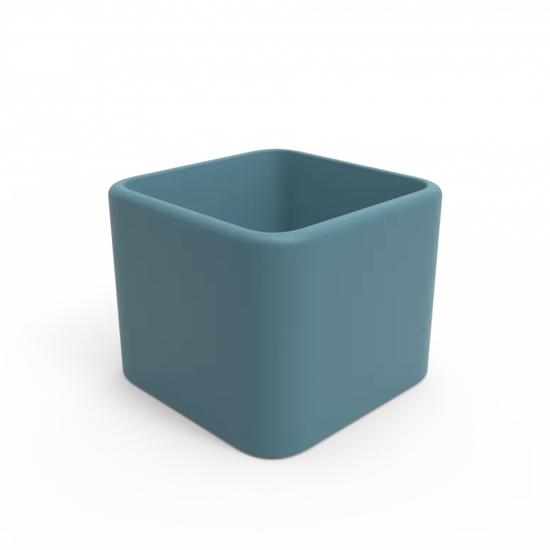 Кашпо Berkano Cubo 60 Blue Pine фото 1