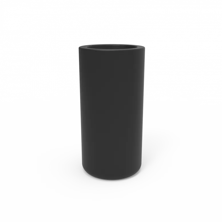Кашпо Berkano Smoov Planter Cylinder DB Coal Black фото 1