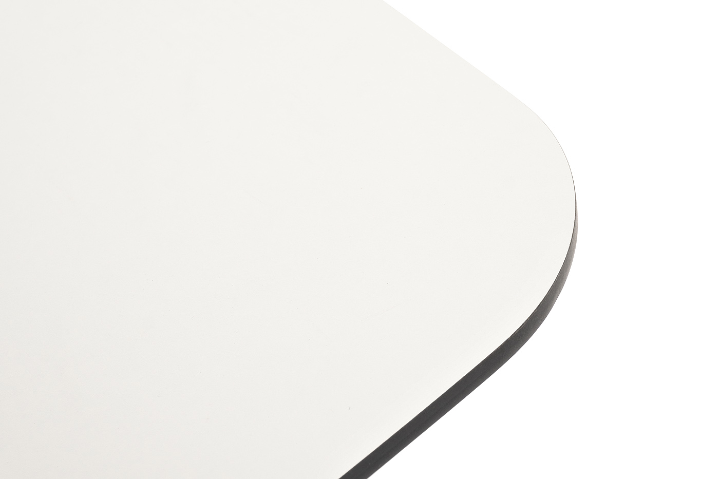 Верона журнальный стол из HPL 120х65, H40, каркас белый муар, цвет столешницы молочный фото 5