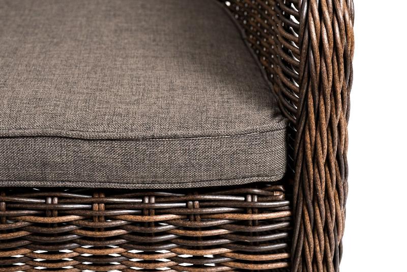 Лаунж-зона Равенна 4SIS из искусственного ротанга, цвет коричневый фото 6