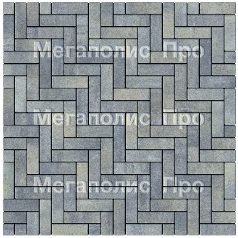 Тротуарная плитка Выбор Паркет Б.4.П.6 Искусственный камень Габбро фото 3