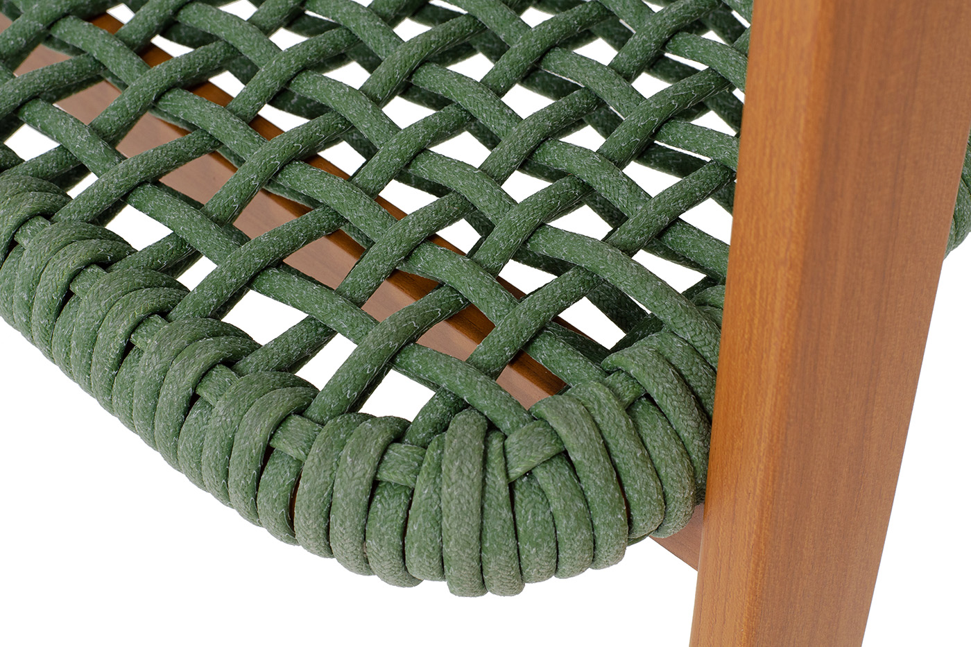 Амстердам плетеный стул из искусственного ротанга, цвет зеленый фото 5