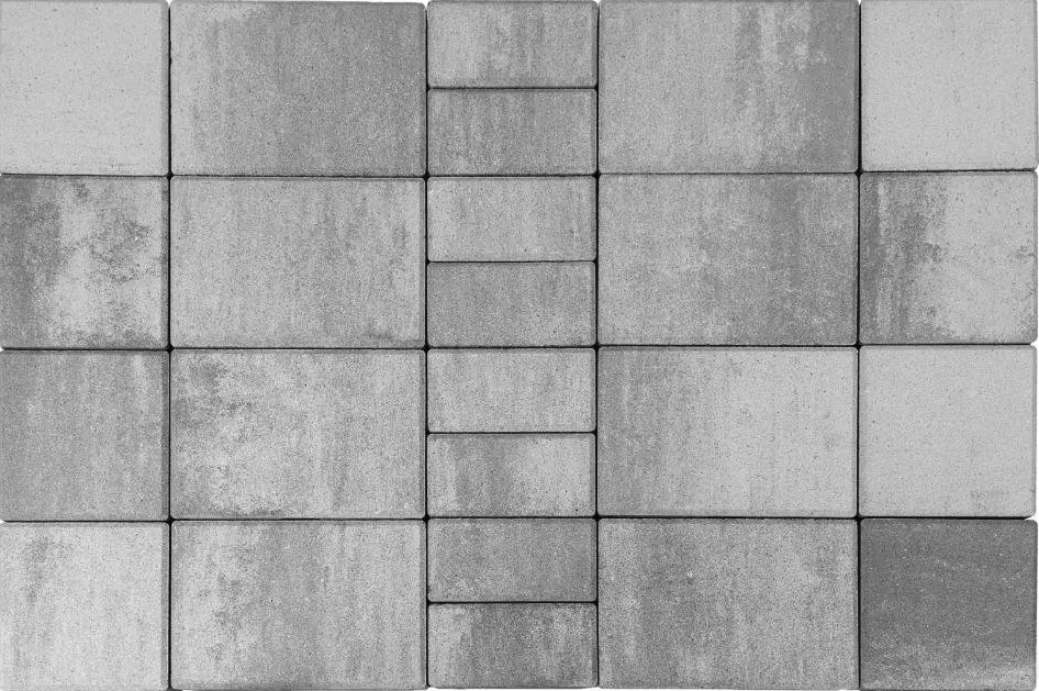Тротуарная плитка Braer Мозаика 60 мм Туман фото 1