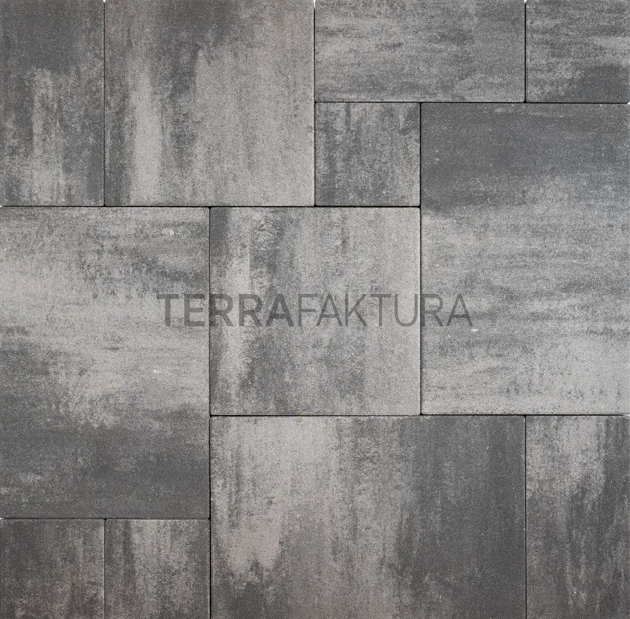 Тротуарная плитка Terrafaktura Ларго  60 мм Тихие сумерки фото 1