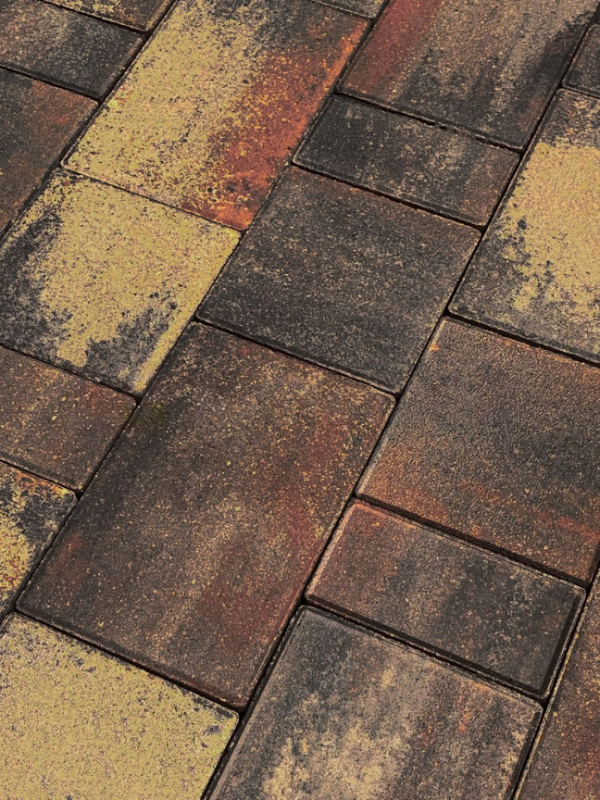 Тротуарная плитка Koldiz Ривьера 50 мм Оникс Желтый фото 1